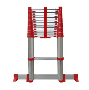 Échelle télescopique tactique rouge de 16 pieds conforme à la norme OSHA <span class=keywords><strong>Telesteps</strong></span> - Product Image 1