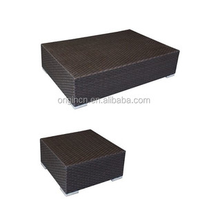 Sección <span class=keywords><strong>exterior</strong></span> <span class=keywords><strong>en</strong></span> forma de <span class=keywords><strong>L</strong></span> sol Ratán <span class=keywords><strong>Sofa</strong></span> reclinable para el tiempo de ocio patio con muebles modernos - Product Image 5