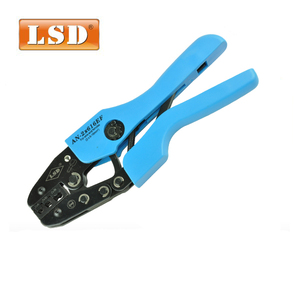 pin terminal crimping tool AN-2*616EF for wire-end ferrules 10-5AWG hand crimpng tools double wire crimping pliers