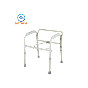 เหล็กพับตะวันตกกว่า Commode เก้าอี้ห้องน้ำ - Product Image 3