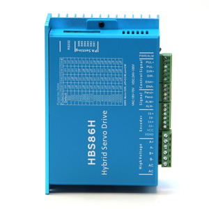 มอเตอร์สเต็ปเปอร์เซอร์โวแบบวงปิด Nema 34 พร้อมไดรเวอร์สีน้ำเงิน HBS86H สำหรับเครื่อง CNC - Product Image 4