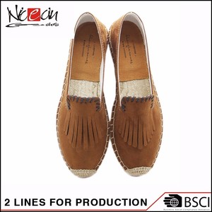 Comercial Marrón Moderno Hecho A Mano borla Sexo Casual <span class=keywords><strong>alpargatas</strong></span> Zapatos <span class=keywords><strong>Niña</strong></span> - Product Image 5