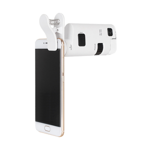 Mini <span class=keywords><strong>microscope</strong></span> <span class=keywords><strong>de</strong></span> poche avec zoom téléphonique 80x-120x avec lumière LED BM-MG8078 - Product Image 1