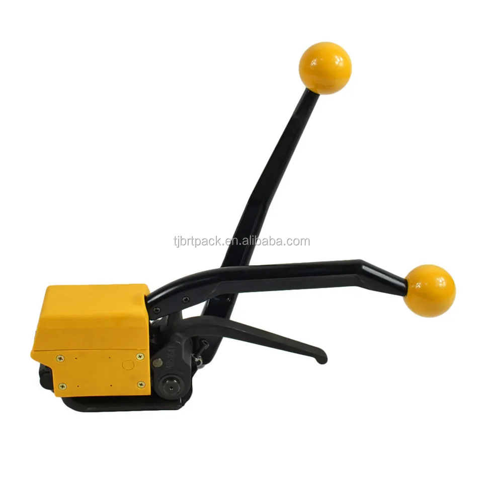 Heavy Duty Pipe Bundling Machine A333 Metal Sealless Manual Aço Strapping Tool Mão Strapping Machine