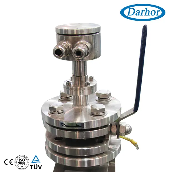 Saída de sinal de medidor de fluxo de água torneira 4-20mA DH1000 IP68 grau de proteção