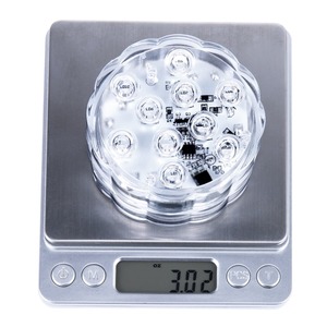 Battery Powered không thấm nước RGB <span class=keywords><strong>LED</strong></span> ánh sáng cơ sở trang trí đèn đám cưới cho cá Bát hồ bơi đám cưới bên bình - Product Image 6