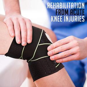Verstelbare Kniebrace Met Zijstabilisatoren En Patella-Gelpads Voor Knieondersteuning - Product Image 4