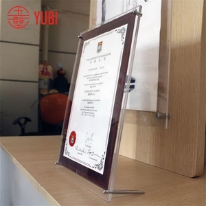 Precio inferior Vendedor <span class=keywords><strong>Loco</strong></span> hoja de acrílico marco del cartel con tornillos - Product Image 2