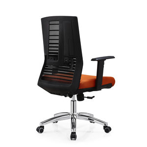 Office furniture white high back leather steering recliner with lumbar support - Product Image 6