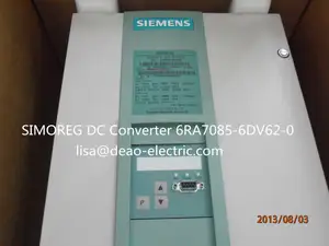 100% 원래 3AC 400V 지멘스 인버터 SIMOREG DC 컨버터 6RA7085-6DV62-0 6RA7028-6DV62-0