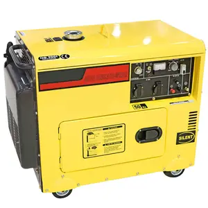 Kwaliteit hoge efficiëntie goedkope prijs gebruikt generator 5kv draagbare diesel generator
