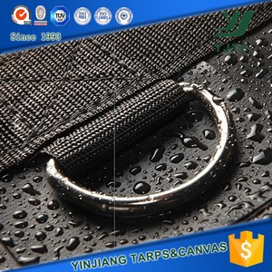 トラックカバー用ステンレスDリング付き18オンス防水PVCビニール鋼タープ - Product Image 6
