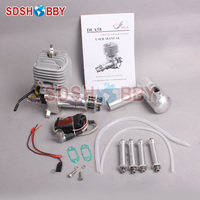 Moteur à essence DLA58 refroidi par ordinateur, avec carburateur Walbro, pour avion à essence, 58CC, livraison gratuite