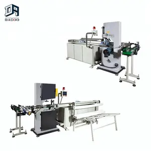 Auto Toilet Tissue Paper Roll Band Saw Machine