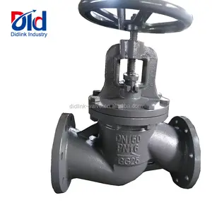 Cheap Price DN150 PN16 GG25 Cast Iron Plug Flange Connect Type Manual Operated Household Globe Valve Supplier