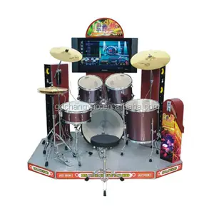 32LCD Electronic Jazz Drum Zum Verkauf | Fabrik preis Hot selling Idoor Vergnügung spark Münz betriebene Musikspiel maschine