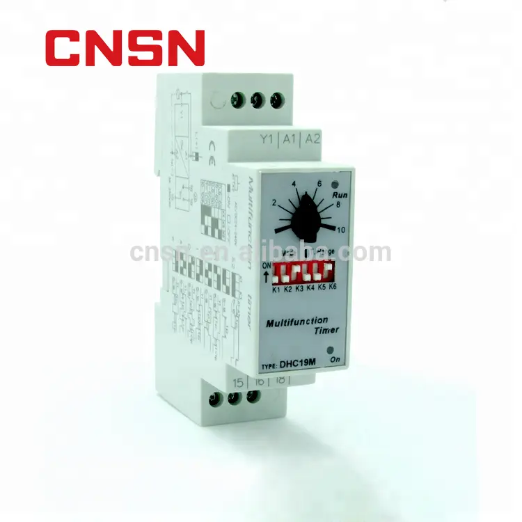 DHC19M AC/DC 24-240V Electronic multifunction timer