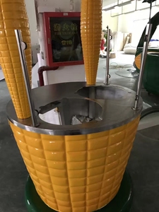 Carrito de Maíz Móvil para Mercado, Diseño de Puesto de Exhibición Rápido en China, Stand de Maíz de Fibra de Vidrio - Product Image 4