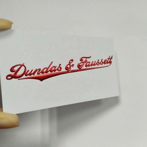 Giấy Tùy Chỉnh Dập Nóng Vàng Dập Nổi 3d Nâng Cao In Thẻ Kinh Doanh In Offset Giấy Nghệ Thuật - Product Image 1