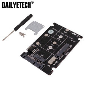 2 dans 1 Combiner Mini PCI-E M.2 NGFF & mSATA SSD SATA 3.0 III Adaptateur - Product Image 6