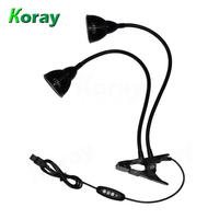 Mini lampe d'aquarium à col de cygne PAR38, dispositif de suspension LED à bulle Programmable, boîtier de rechange, COB, allemagne, récif de corail, 15000K