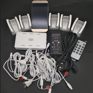 Sistema <span class=keywords><strong>de</strong></span> Alarma <span class=keywords><strong>de</strong></span> Seguridad para Teléfonos Móviles <span class=keywords><strong>de</strong></span> 6 Canales, Sistema Antirrobo para Tiendas <span class=keywords><strong>de</strong></span> <span class=keywords><strong>Celulares</strong></span> con Control Remoto y Carga para iPhone - Product Image 1