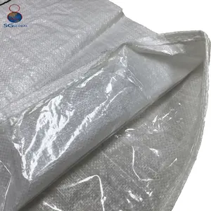 Hot Sale GRS CE China Wholesale Polypropylene Packaging 25kg 50kg 100kg Sugar Salt Flour Grain PP Woven Silo Bag With Inner Bag