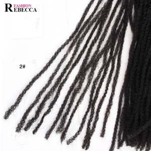 Libertà natura ninfa Crochet treccia capelli naturale treccia Rebecca moda - Product Image 4