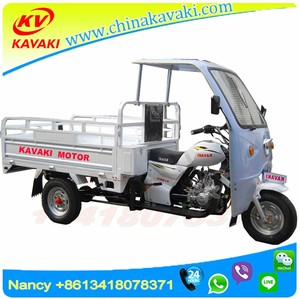 Guangzhou <span class=keywords><strong>Kawasaki</strong></span> trois motos usine ventes chaudes 200CC refroidi par air à trois <span class=keywords><strong>roues</strong></span> <span class=keywords><strong>moto</strong></span> cargo - Product Image 4