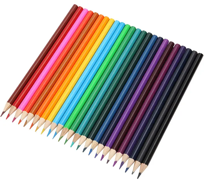 WPC958 — crayons professionnels de couleur naturelle, outil de dessin, pour adultes