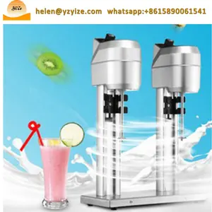 Commerciële Enkele/Dubbele Kop Milkshake En Slush Machines Automatische Kleine Milkshake Blender Machine