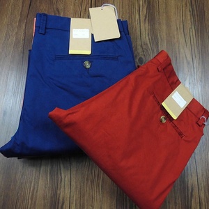 <span class=keywords><strong>Pantaloni</strong></span> Estivi da <span class=keywords><strong>Uomo</strong></span> in Vendita, Modello Slim Tinta Unita - Product Image 3