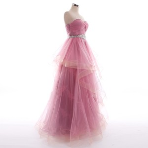 RSM6673 Real correa moldeada larga de múltiples capas de volantes vestido de fiesta 2016 nueva moda vestido de fiesta vestido de - Product Image 2