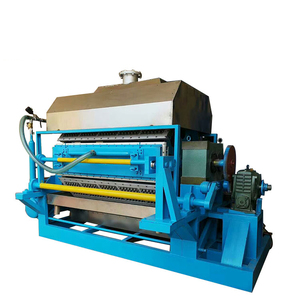 Ligne de production de machines à fabriquer des barquettes et des cartons à œufs avec moteur électrique contrôlé par PLC pour le recyclage du papier usagé avec pompe - Product Image 6