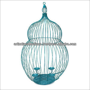 Elegant Metal <b>Cage</b> Tea <b>Light</b> Holder for Home Office & Wedding Decorations Other Candle Holders Lanterns & Candle Jars - Product Image 1