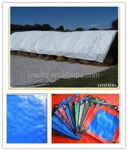 7x15 FEET Poly Tarp Cover/hay Tarp