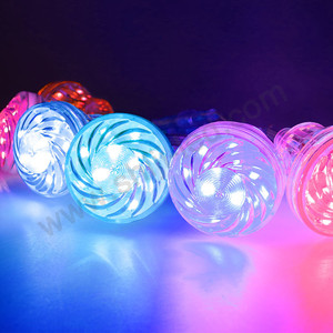 IP67 Không Thấm Nước Cabochon Led 60Mm 18Leds <span class=keywords><strong>Pixel</strong></span> 24V 360 Độ Chiếu Sáng Rgb Led Giải Trí Ánh Sáng - Product Image 3