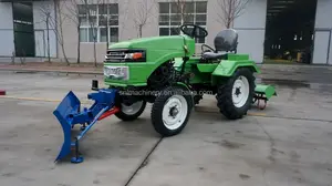 15ps mini/kleinen traktor mit schneeschild
