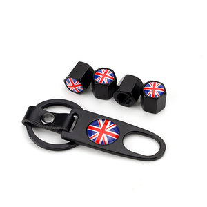 Bouchon de tige de Valve en métal de voiture britannique Modification du vent de pneu solide avec un nouveau bouchon de tige de Valve durable et élégant - Product Image 5