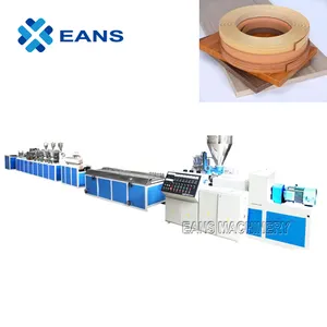 High speed PVC edge banding making machine with double screw extruder