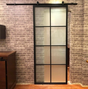 Portes Françaises Modernes en Fer Forgé Sur Mesure Haute Performance Écoénergétiques pour Décoration de Maison de Luxe <span class=keywords><strong>Prix</strong></span> de Gros Usine en Promotion - Product Image 6