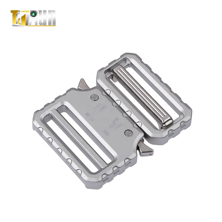 Новый дизайн, тактическая пряжка для ремня с пользовательским лазерным логотипом для сумок, быстросъемная Пряжка для ремней