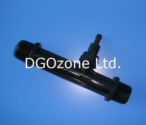 Inyector de fertilizante de tubo Venturi DE OZONO, piezas de ozono, bomba mezcladora, eyector Venturi de 3/4 "PVDF - Product Image 4