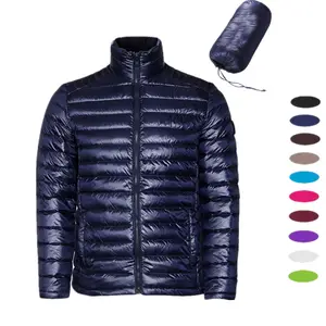 Jacketown Heren Outdoor Winter Lichtgewicht Veer En Eend Donsjack Tasje