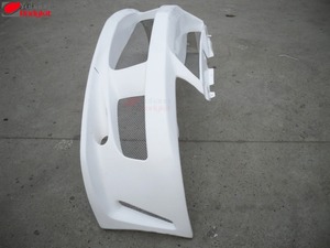 Parachoques Delantero de Fibra de Vidrio Estilo <span class=keywords><strong>EVO</strong></span> <span class=keywords><strong>9</strong></span> JUN de Alta Calidad Yuhang para Mitsubishi <span class=keywords><strong>Lancer</strong></span> 1990-1992 (Negro/Blanco) - Product Image 3