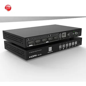 Ultra 4K HD 3840x2160@30Hz hdmi video wall controller quad screen splitter 4x1 video wall splicing processor