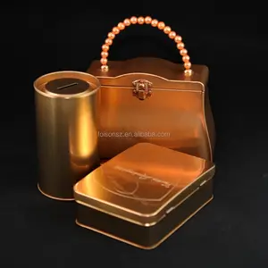 Copper Tin Can For Food Packaging Tin Box Metal Packages Gift Box Packaging