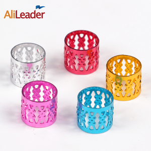 AliLeader di Buona Qualità Colorful Perle di Metallo Per Timori Anelli di Capelli Per <span class=keywords><strong>Trecce</strong></span> - Product Image 1