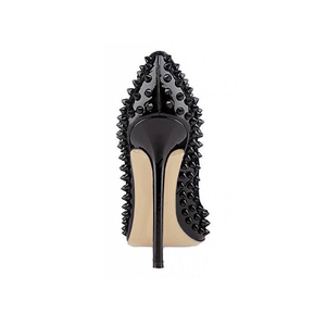 AL-1133 nouveauté Chic Rivet dames bureau Sexy fête porter 12cm chaussures à talons hauts femmes pompe <span class=keywords><strong>de</strong></span> mariage chaussures habillées - Product Image 6