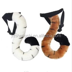 טייגר <span class=keywords><strong>paw</strong></span> זנב ראש להקת קטיפה צעצוע ילד cosplay תלבושות/קטיפה נמר זנב לילדים לשחק משחק - Product Image 5
